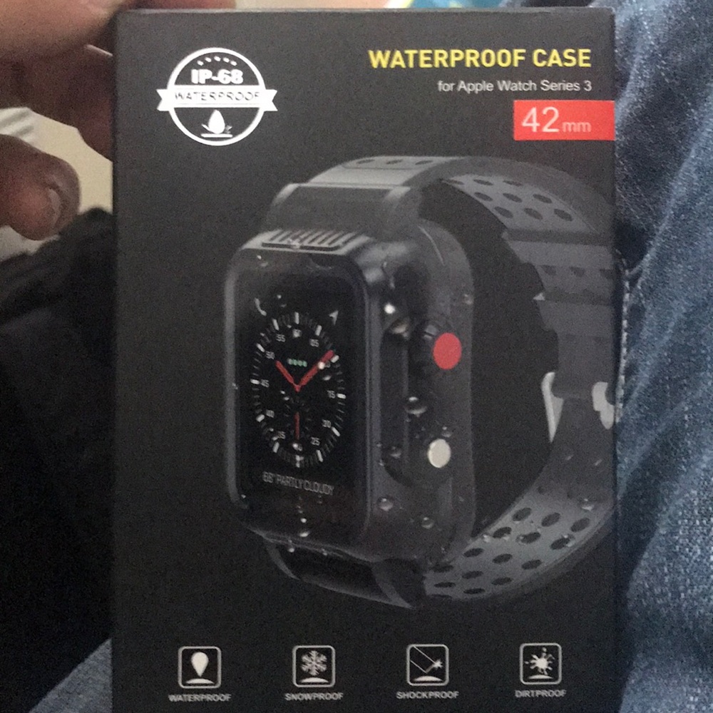 Waterproof case/band Apple Watch